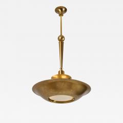 Genet et Michon Genet Michon Pendant Chandelier France 1950s - 4483902