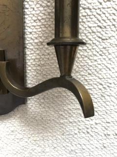 Genet et Michon Genet Michon vintage extreme quality bronze sconces - 1057621