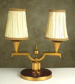 Genet et Michon Genet et Michon Pair of Gilt Bronze Lamps 1940 - 1590979