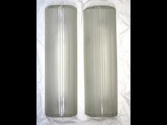 Genet et Michon Genet et Michon molded glass pair of sconces - 3702602