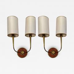 Genet et Michon Genet et Michon refined pair of 40s sconces - 2730988