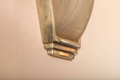 Genet et Michon Pair of Art Deco Wall Sconces by Genet et Michon - 1436020