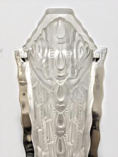 Genet et Michon Pair of French Art Deco Wall Sconces by Genet et Michon - 3942086