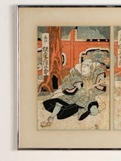 Genji Story Triptych Attributed to Gotosei Enjaku circa 1850 - 2517831