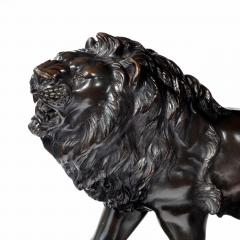 Genryusai Seiya A Meiji period bronze study of a lion and lioness by Genryusai Seiya  - 1620353