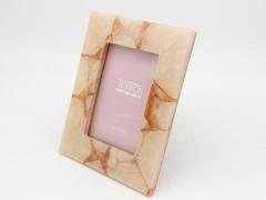 Genuine Pink Quartz Glass 5 x 7 photo frame by Tozai Home 2015 - 4315555