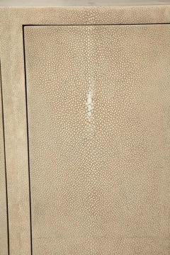 Genuine Shagreen Sideboard Floating on Acrylic Base - 3135237