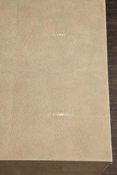 Genuine Shagreen Sideboard Floating on Acrylic Base - 3135239