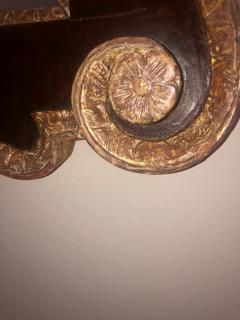 Geo II mahogany gilt mirror with - 2193328