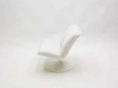 Geoffery Harcourt Geoffrey Harcourt for Artifort F504 swivel lounge chair boucl 1960s - 1860182