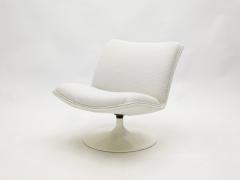 Geoffery Harcourt Geoffrey Harcourt for Artifort F504 swivel lounge chair boucl 1960s - 1860186