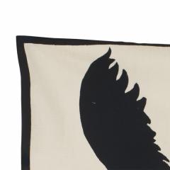 Geoffrey Bradfield Contemporary Black And White Bradfield Eagle Tapestry 1 - 3194037