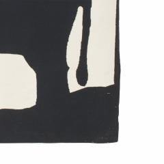 Geoffrey Bradfield Contemporary Black And White Bradfield Elephant Tapestry - 3194041