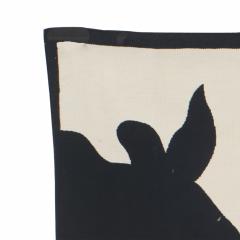 Geoffrey Bradfield Contemporary Black And White Bradfield Rhino Tapestry - 3194058
