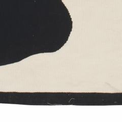 Geoffrey Bradfield Contemporary Black And White Bradfield Rhino Tapestry - 3194059