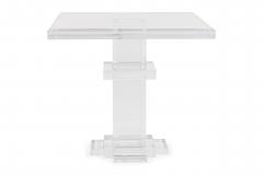 Geoffrey Bradfield GEOFFREY BRADFIELD American Contemporary Lucite Center Table - 4272636
