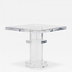 Geoffrey Bradfield GEOFFREY BRADFIELD American Contemporary Lucite Center Table - 4279132