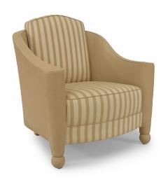 Geoffrey Bradfield Pair of French Art Deco Bergas Arm Chair - 1438551