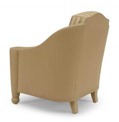 Geoffrey Bradfield Pair of French Art Deco Bergas Arm Chair - 1438552