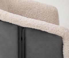 Geoffrey Harcourt Geoffrey Harcourt Sheepskin Bronze Chairs - 4381284