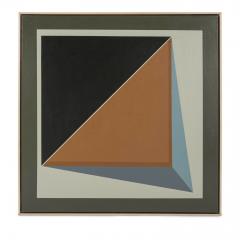 Geometric Abstract Expressionist Mixed Medium Painting - 3278375