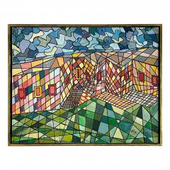 Geometric Abstract Painting - 2880395