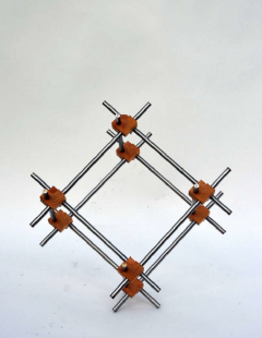 Geometric Abstract Sculpture by Alex Andre - 920350