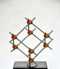 Geometric Abstract Sculpture by Alex Andre - 920351