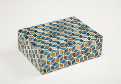 Geometric Pattern Bone Horn Box - 1174924