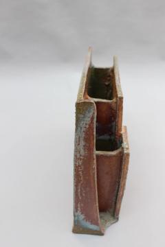 Geometrical Stoneware Vase - 3117621