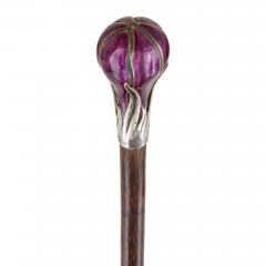 Georg Adam Scheid Austrian Art Nouveau silver and enamel cane by Georg Adam Scheid - 4015000