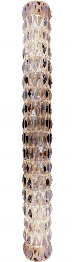 Georg Baldele GLITTERTUBE vertical crystal tube chandelier smaller version - 1509101