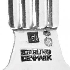 Georg Jensen 142 Pieces Georg Jensen1930s 1940s Sterling Silver Bernadotte Flatware - 4414870