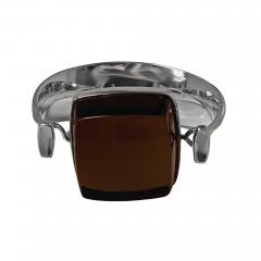 Georg Jensen 1960s Georg Jensen Rock Crystal Bangle 203 Vivianna Torun - 3111596