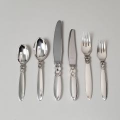 Georg Jensen Cactus 6 Piece place Setting Service for 24 - 4348045
