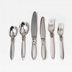 Georg Jensen Cactus 6 Piece place Setting Service for 24 - 4351141