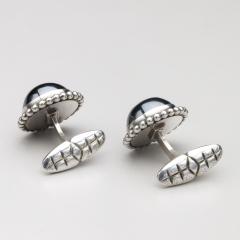 Georg Jensen Cufflinks 25 Hematite Sterling - 4348054
