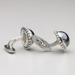 Georg Jensen Cufflinks 25 Hematite Sterling - 4348055
