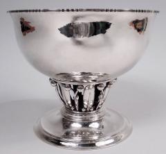 Georg Jensen Early Georg Jensen Danish Modern Silver Louvre Bowl - 3842885