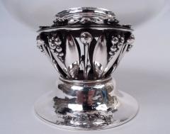 Georg Jensen Early Georg Jensen Danish Modern Sterling Silver Grape Bowl - 4156375