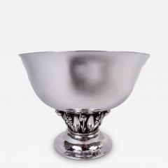 Georg Jensen Early Georg Jensen Danish Modern Sterling Silver Grape Bowl - 4159543