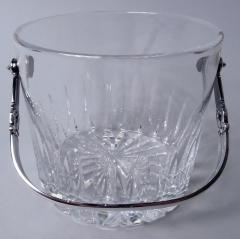 Georg Jensen Georg Jensen Acorn Modern Sterling Silver Cut Crystal Ice Bucket - 4533507