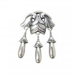 Georg Jensen Georg Jensen Brooch No 132 in Sterling - 2472689