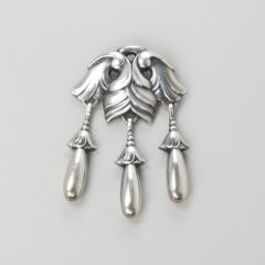 Georg Jensen Georg Jensen Brooch No 132 in Sterling - 991855