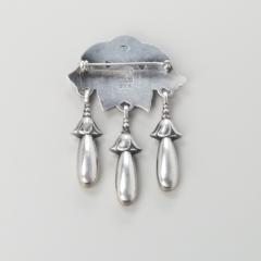 Georg Jensen Georg Jensen Brooch No 132 in Sterling - 991857