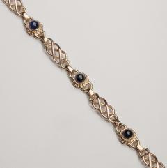 Georg Jensen Georg Jensen Cabachon Sapphires 18kt Gold Bracelet 252 - 3385044