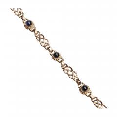 Georg Jensen Georg Jensen Cabachon Sapphires 18kt Gold Bracelet 252 - 3388250