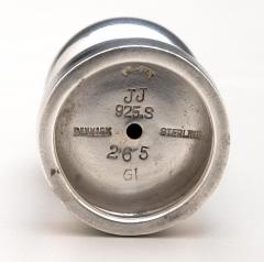 Georg Jensen Georg Jensen Candlesticks No 265 with Green Enamel - 4429739