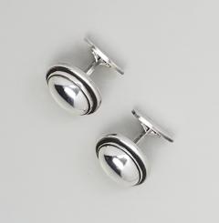 Georg Jensen Georg Jensen Cufflinks No 44A Sterling Silver Designed by Harald Nielsen - 1581937