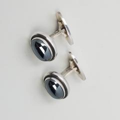 Georg Jensen Georg Jensen Cufflinks No 44B Sterling Silver Hematite - 1581733